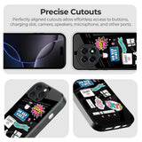 No Bad Vibes Glass Case