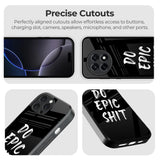 Motivational Quotes Glass Case