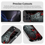 Red Lion King Glass Case