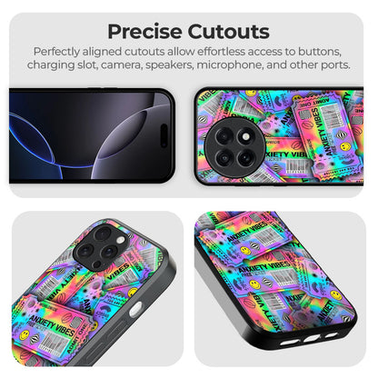 Qrioh Anxiety Vibes Ticket Glass Case