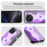 Mauve Magic Glass Case