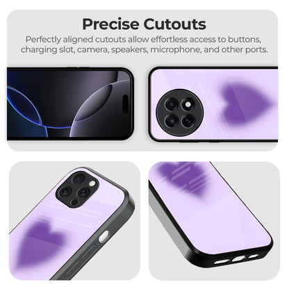 Violet Valentine Glass Case