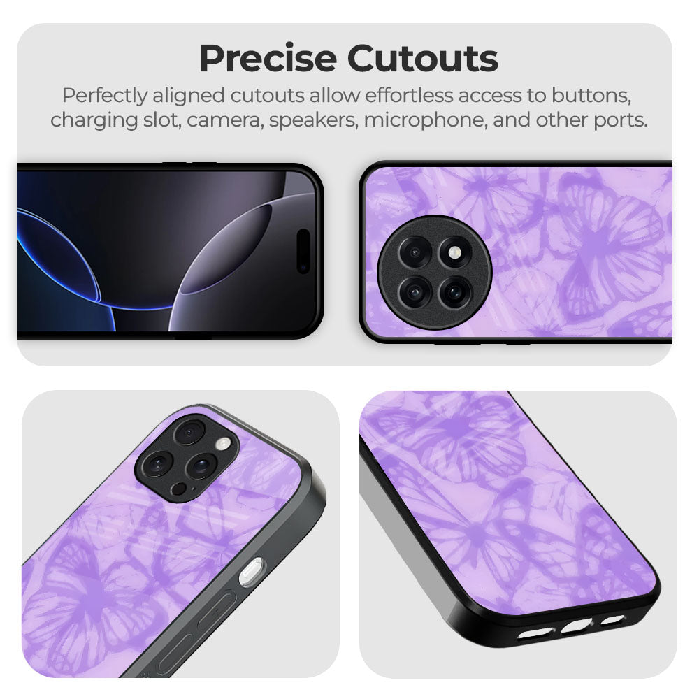 Lavish Lavender Glass Case
