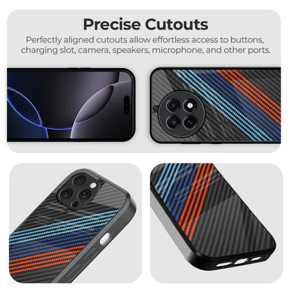Carbon Inspired Glass Case