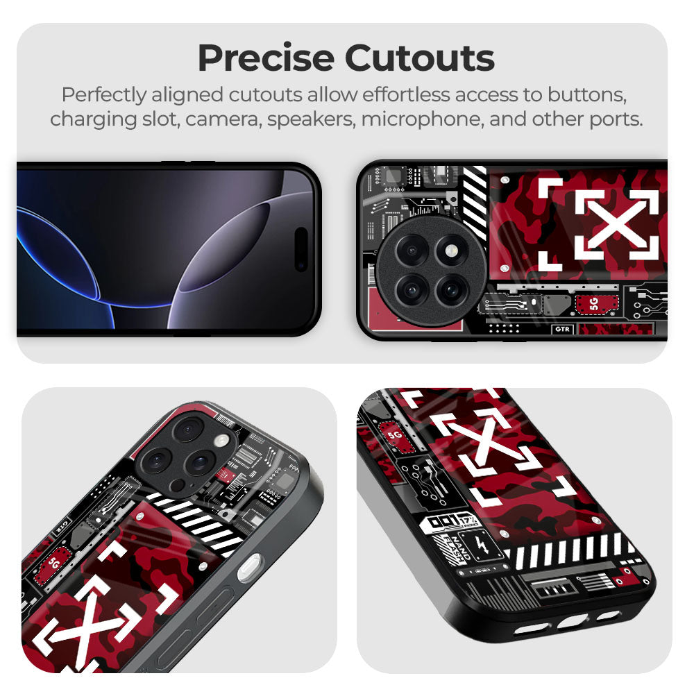 Technology Art Glass Case