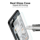 Retro Futuristic Glass Case for Oppo A6 Pro 5G