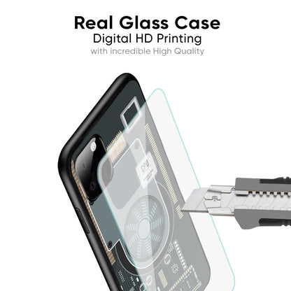 Motherboard Circuit Glass Case for Samsung Galaxy M56 5G
