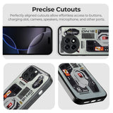 Techno Vibes Glass Case