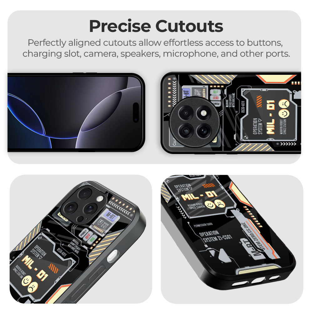 Exposed Parts Glass Case