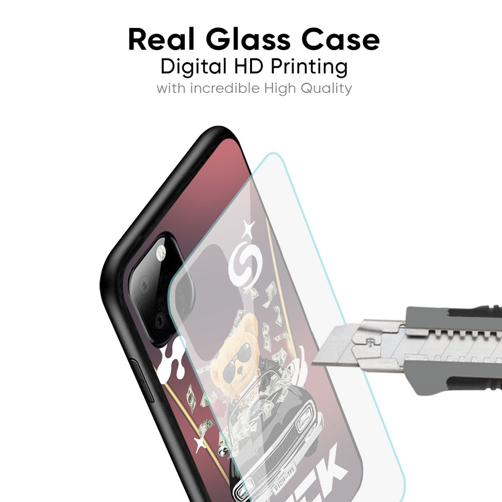 Money Madness Glass Case for Samsung Galaxy M56 5G