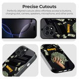 Cash clutch Glass Case