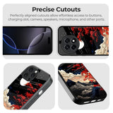 Scarlet Serenity Glass Case