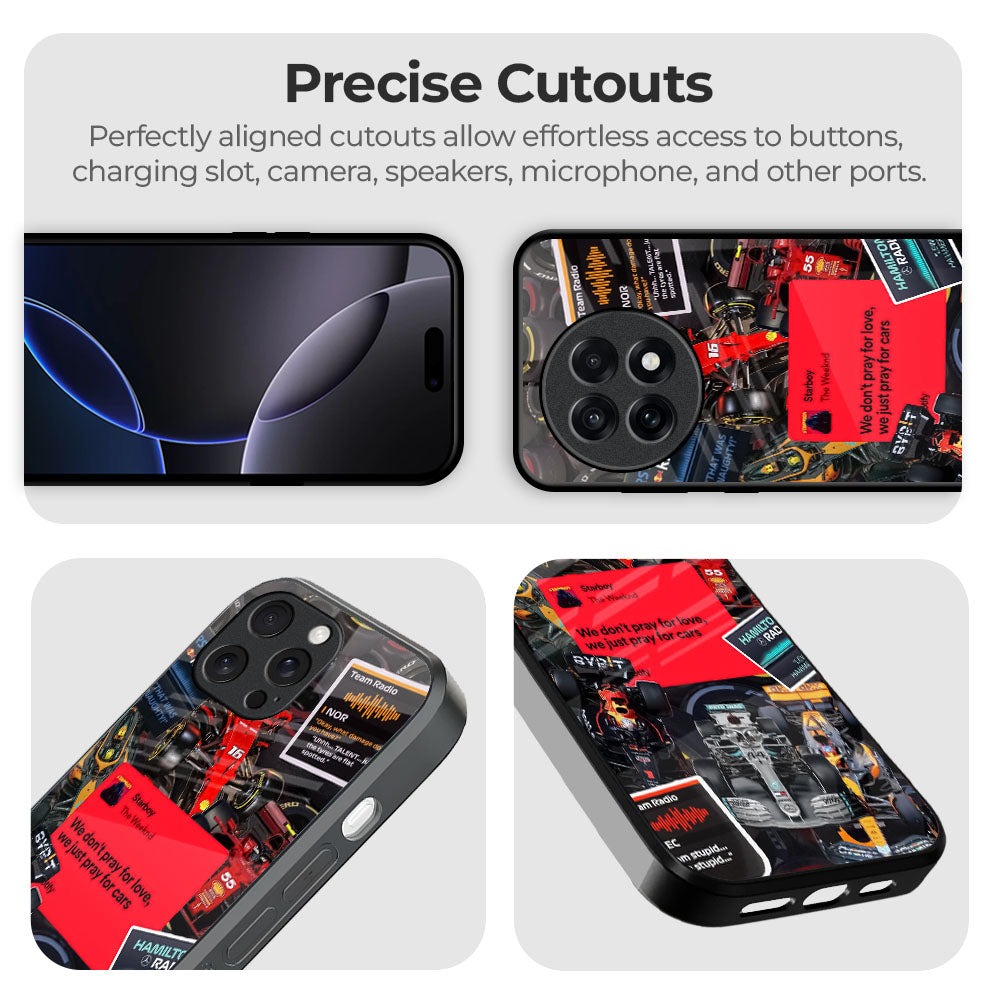 Scarlet Phantom Glass Case