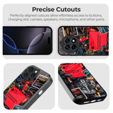 Scarlet Phantom Glass Case