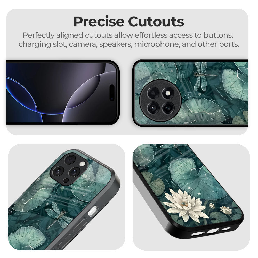Petals of Peace Glass Case