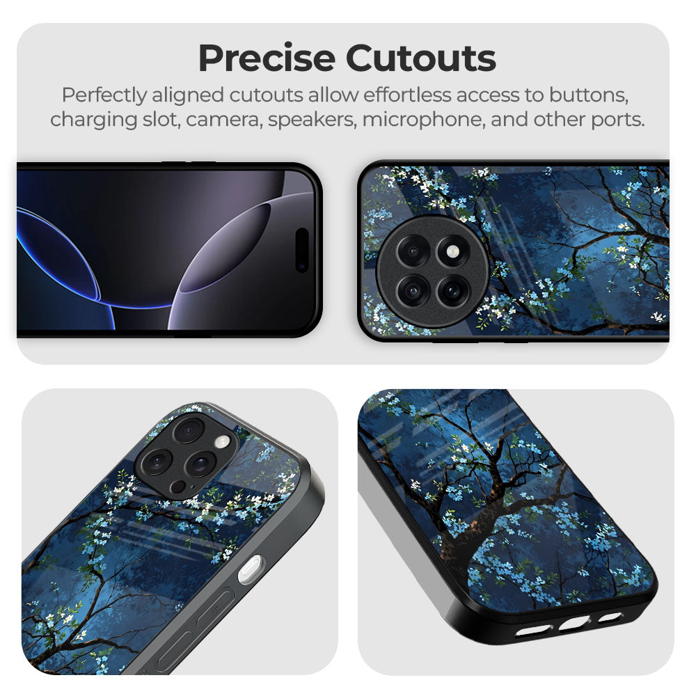 Bloomé Noire Glass Case