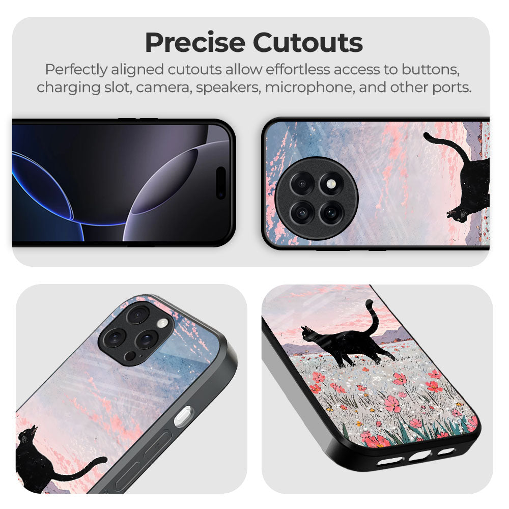 Paws & Petals Glass Case