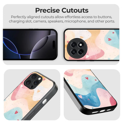 Love Wave Glass Case