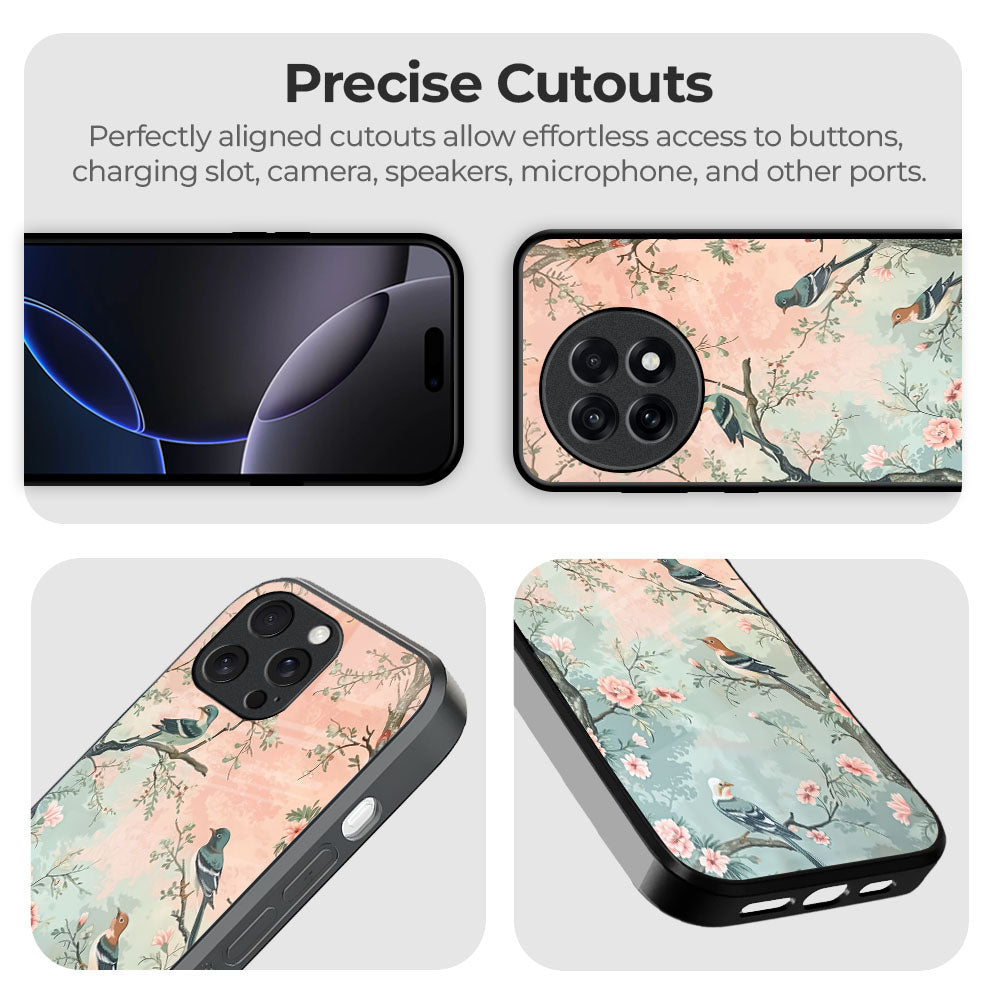 Nature's Chorus Glass Case
