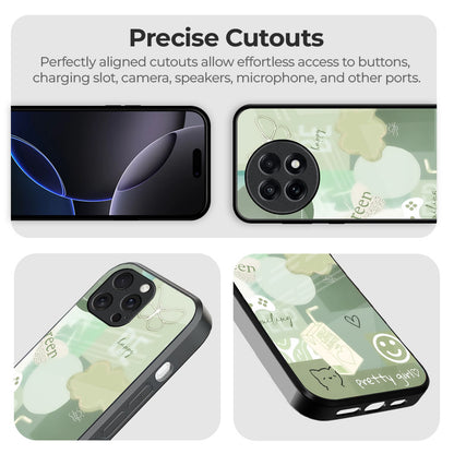 Green Harmony Glass Case