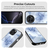 Winged Elegance Glass Case