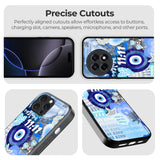 Blue Gaze Glass Case