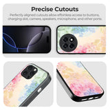 Colorful Petal Glass Case