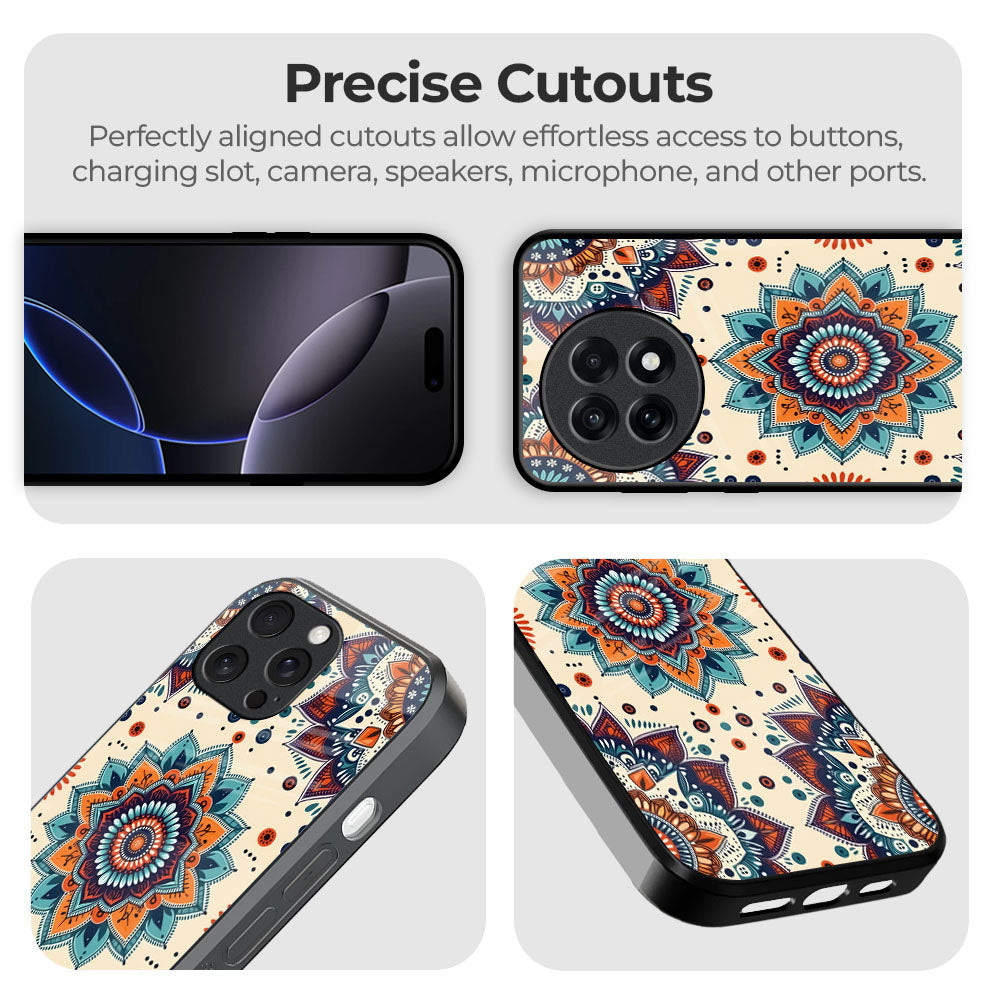 Blooming Kaleidoscope Glass Case
