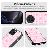 Bowtique Pattern Glass Case