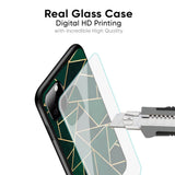 Abstract Green Glass Case For IQOO 15 5G