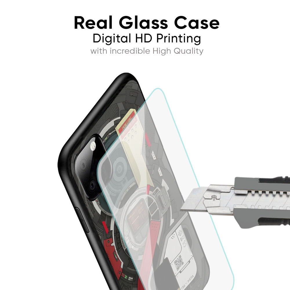 Cyber Core Glass Case - Glass Back Cover for Phone (View 5)