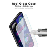 Neon Pulse Glass Case - Glass Back Cover for Phone (View 5)