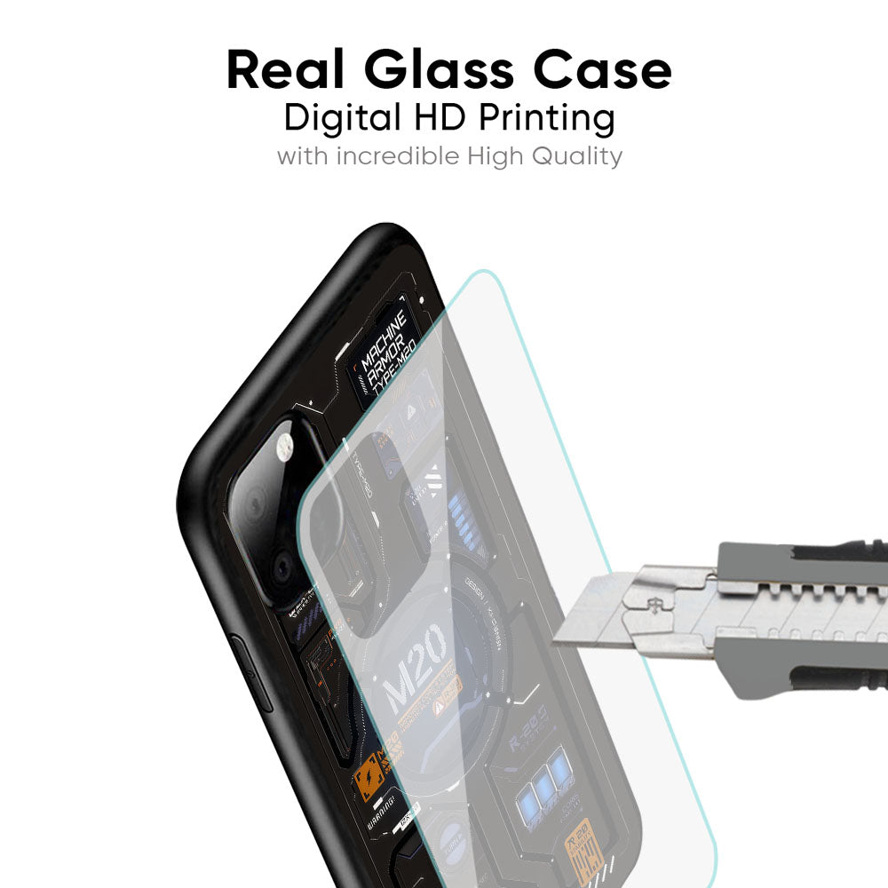 Cyber Spark Glass Case - Glass Back Cover for Phone (View 5)