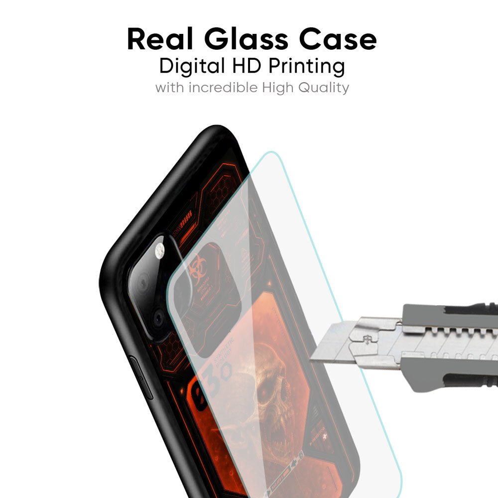 Skull Reaver Glass Case - Glass Back Cover for Phone (View 5)