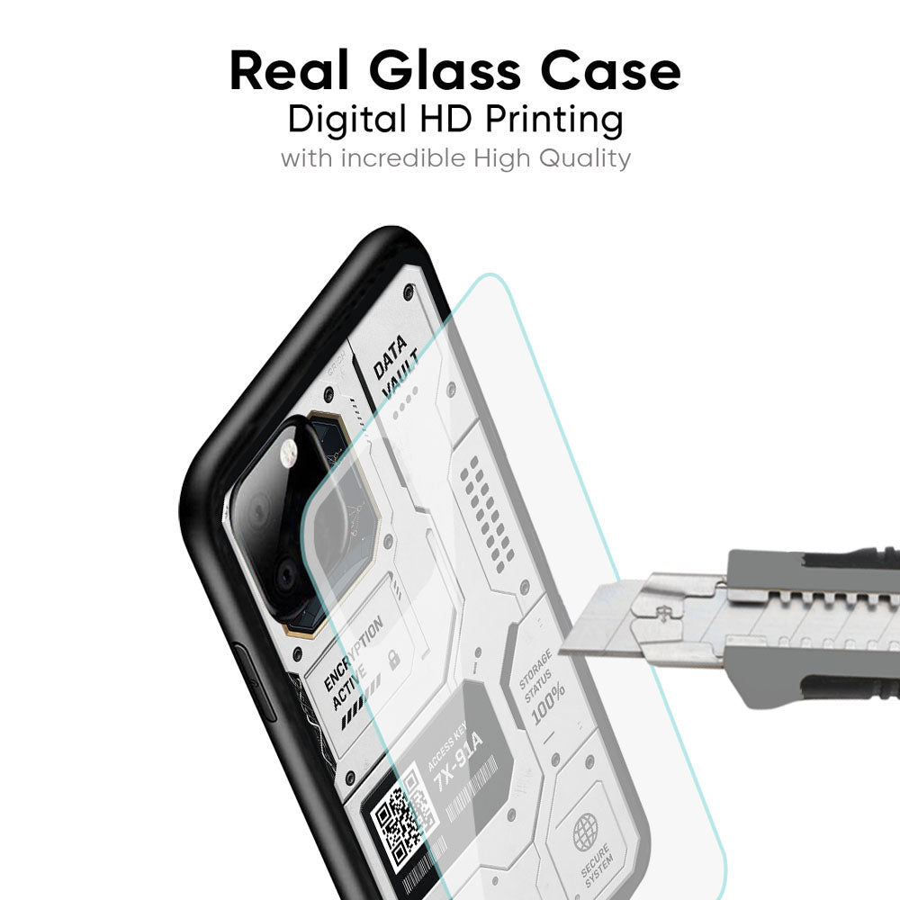 Data Crypt Glass Case - Glass Back Cover for Phone (View 5)