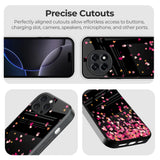 Heart Rain Fall Glass Case