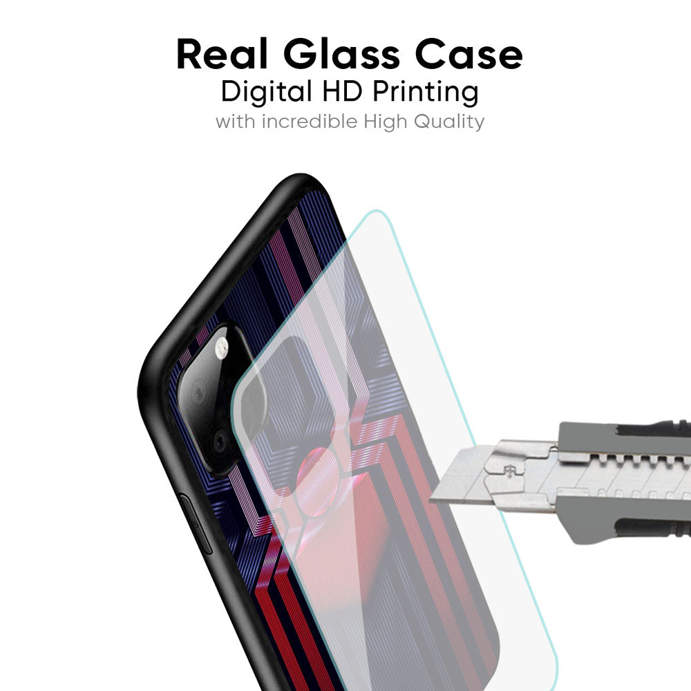 Super Art Logo Glass Case For OnePlus 13R 5G