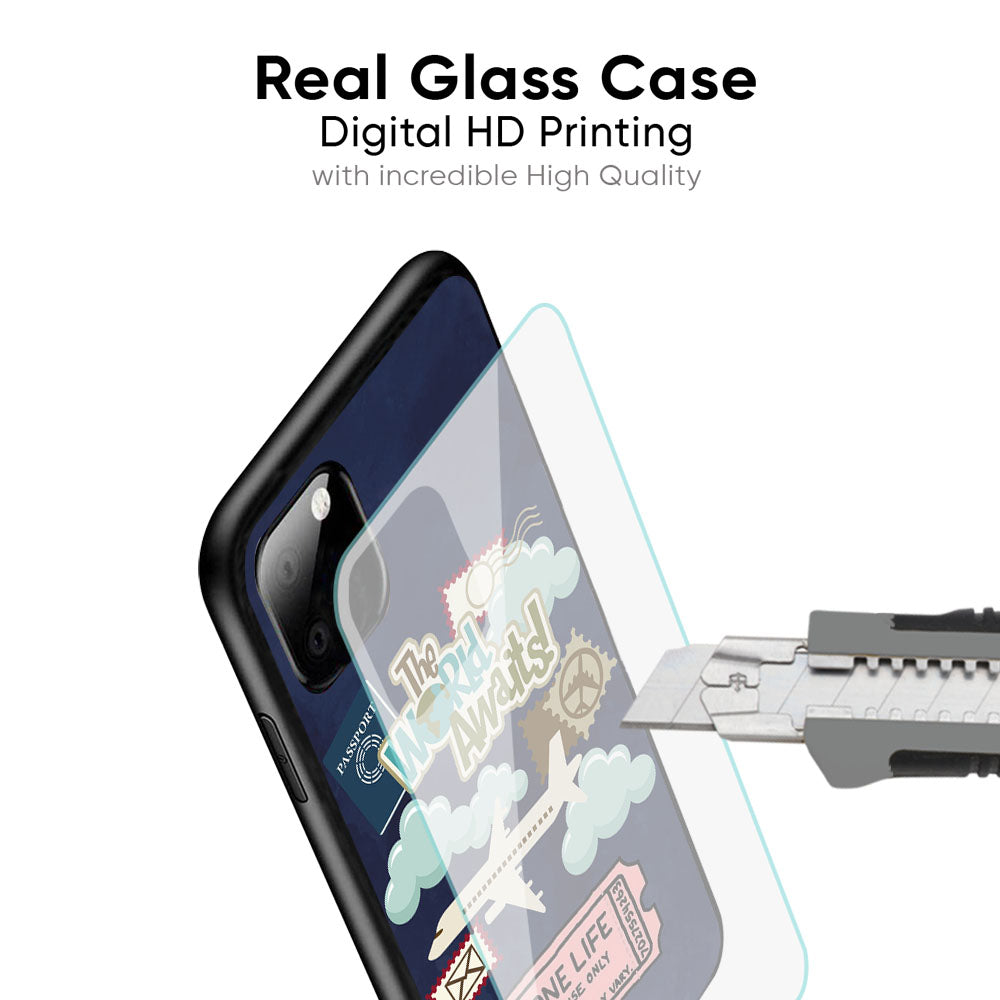 Tour The World Glass Case For Oppo F31 Pro Plus 5G