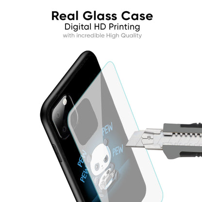 Pew Pew Glass Case for Samsung Galaxy M56 5G