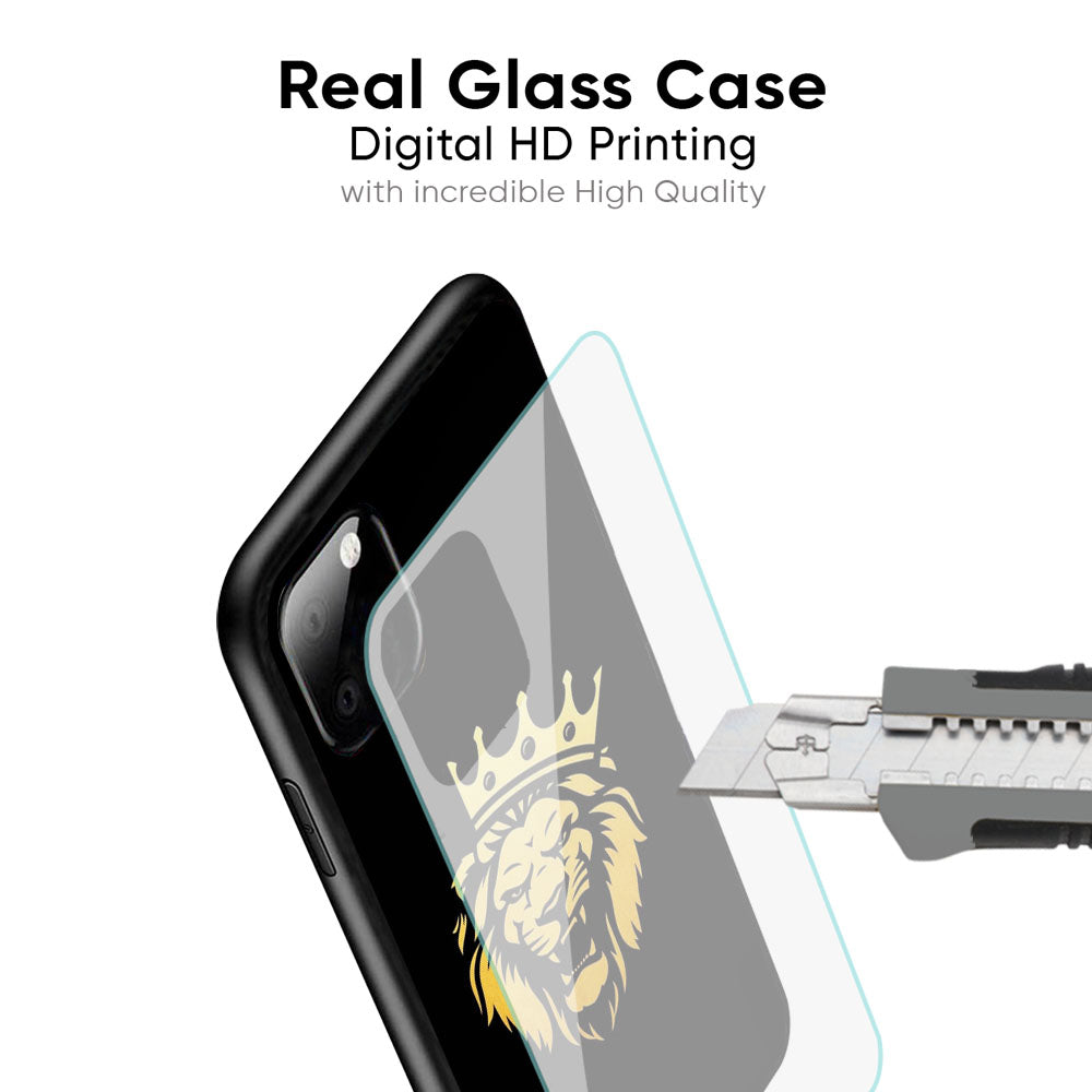 Lion The King Glass Case for Nothing CMF Phone 2 Pro