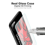 Red Vegeta Glass Case for Realme C65 5G
