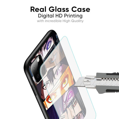 Anime Eyes Glass Case for iPhone 17 Pro Max