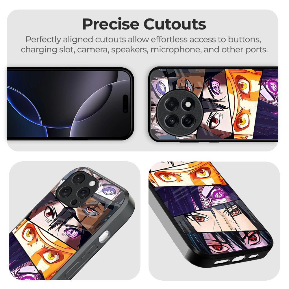 Anime Eyes Glass Case