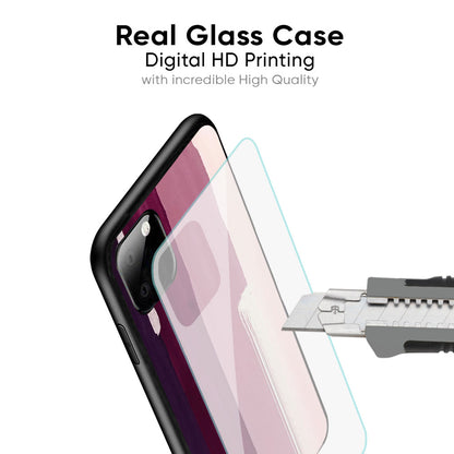 Brush Stroke Art Glass Case for Samsung Galaxy M56 5G