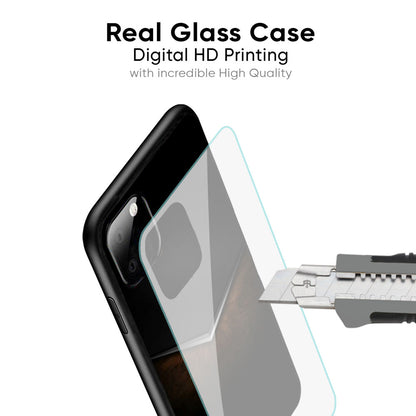 Dark Walnut Glass Case for Samsung Galaxy M56 5G