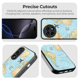 Fly Around The World Glass Case