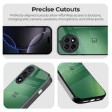 Green Grunge Texture Glass Case