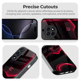 Red Thunder Glass Case