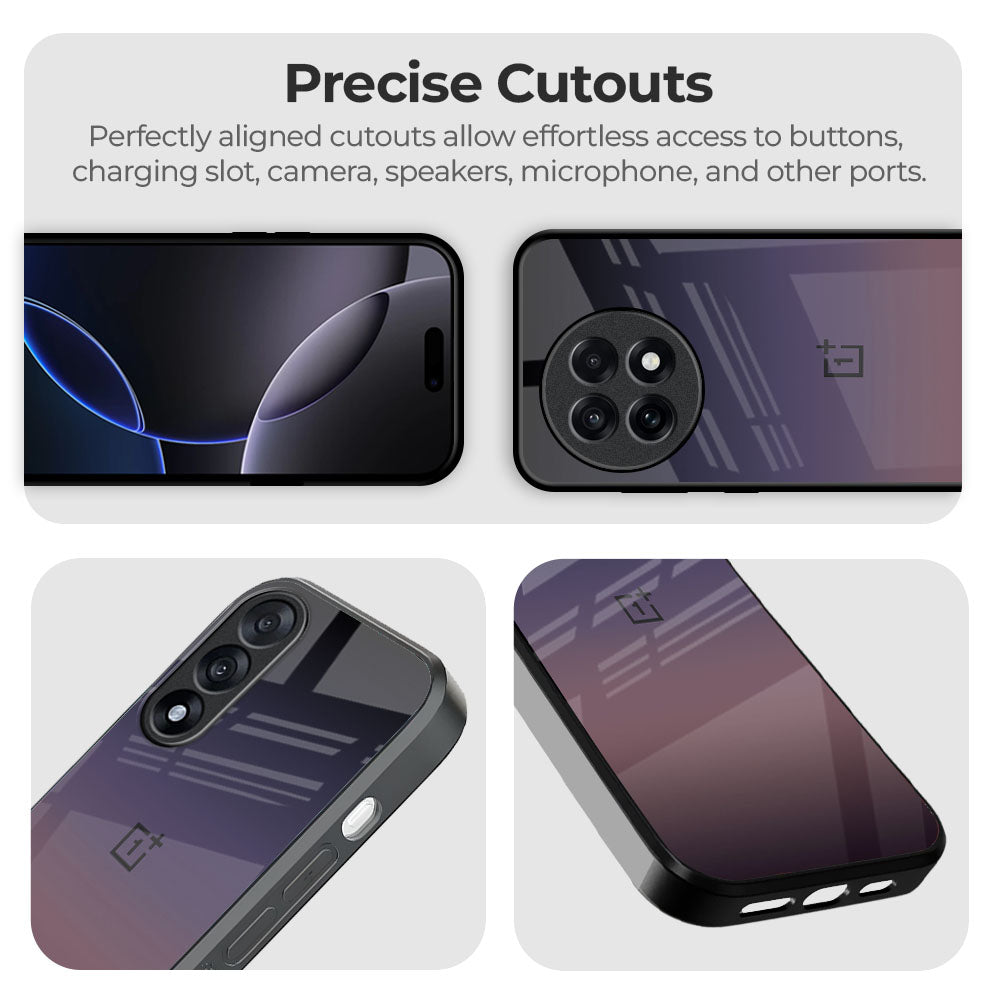 Grey Ombre Glass Case