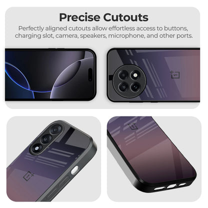 Grey Ombre Glass Case